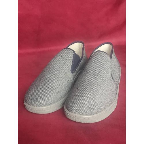 Espadrilles Gris Bleu Pointure 44 Neuves