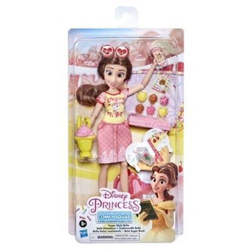 Disney Princesses - Poupee Tendance Comfy Squad Belle Style Friandises