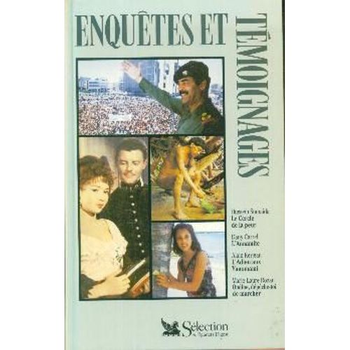 Enquetes Et Temoignages