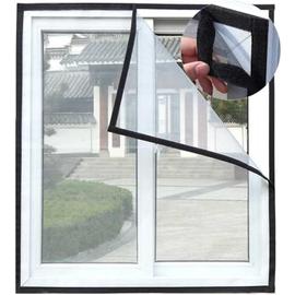 Écran de fenêtre anti-insectes Ouverture et fermeture à glissière