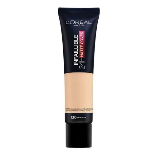 L'oreal Fond De Teint Infaillible 24 Heures Matte Cover Tube Numero 130 Beige Peau /True Beige Beige