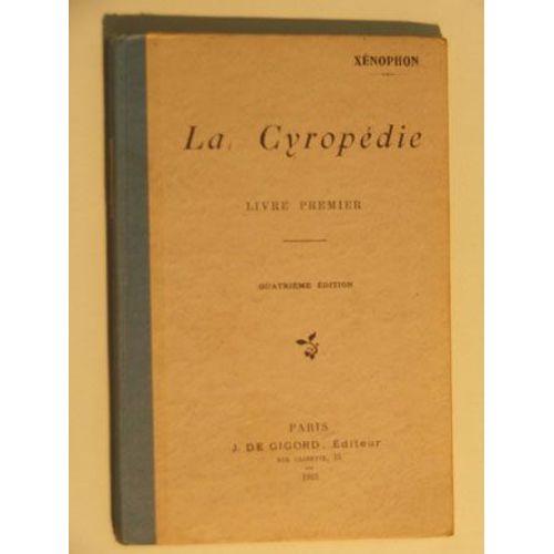 La Cyropedie
