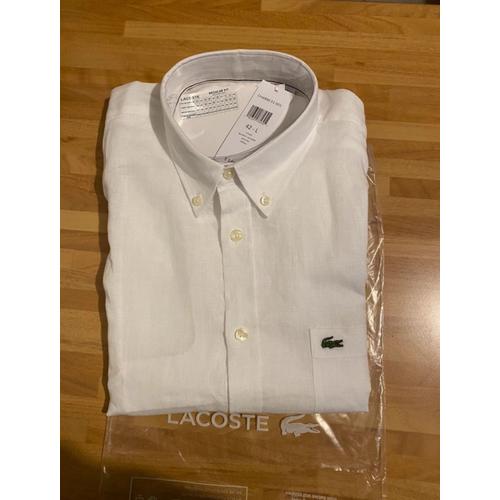 Chemise Lacoste En Lin