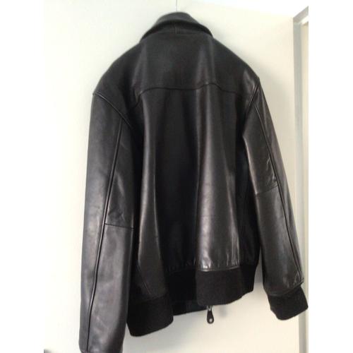 Vend Blouson Cuir Pilote 2xl Neuf Jamais Porté Problème De Taille