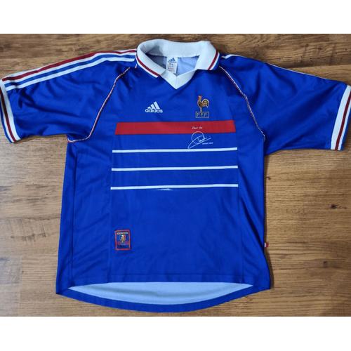Maillot Équipe De France Coupe Du Monde 1998 Zidane - Fff 98 Shirt