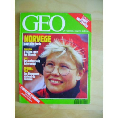 Geo  N° 150 : Norvege Pays Des Fjords Carte Avec Guide Norvegien