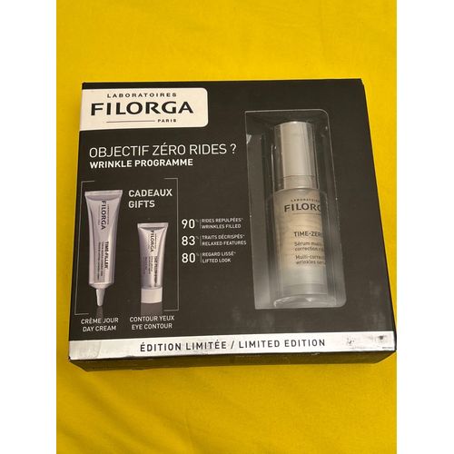Coffret Filorga Objectif Zéro Rides : 