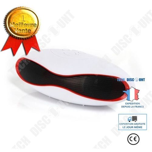 TD® Haut-parleur Bluetooth Rugby Bluetooth audio téléphone mobile portable caisson de basses Bluetooth carte sans fil petit haut-par