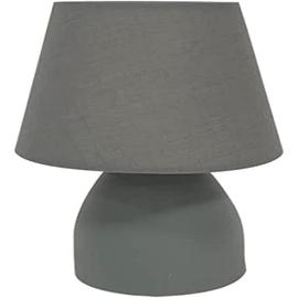 Lampe d'alimentation blanche avec abat-jour taupe et intérieur doré 40 cm -  Simplo