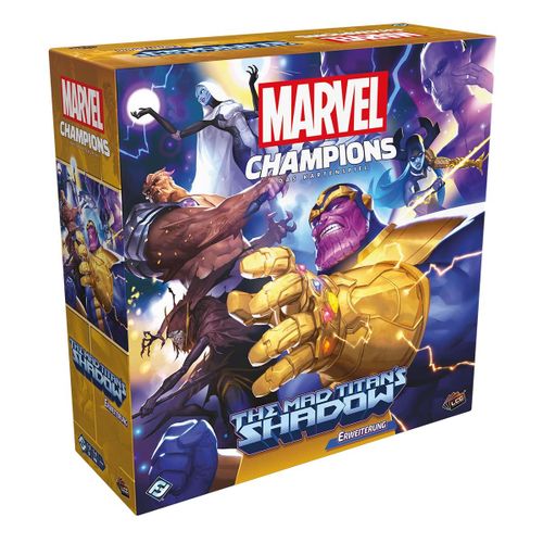 Asmodee Marvel Champions Le Jeu De Cartes The Mad Titan S Shadow Extension De Campagne Jeu De Cartes Construction De Couverture Allemand