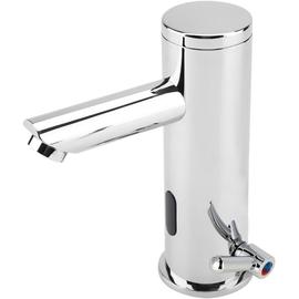 Robinet mitigeur de lavabo de salle de bain avec capteur infrarouge  automatique, robinet sans contact, robinet de lavabo électrique inductif à