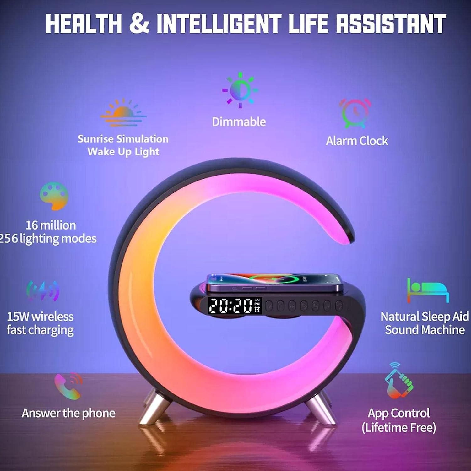 Machine Sonore Lumire Intelligente Rveil Lever Du Soleil R... - 2