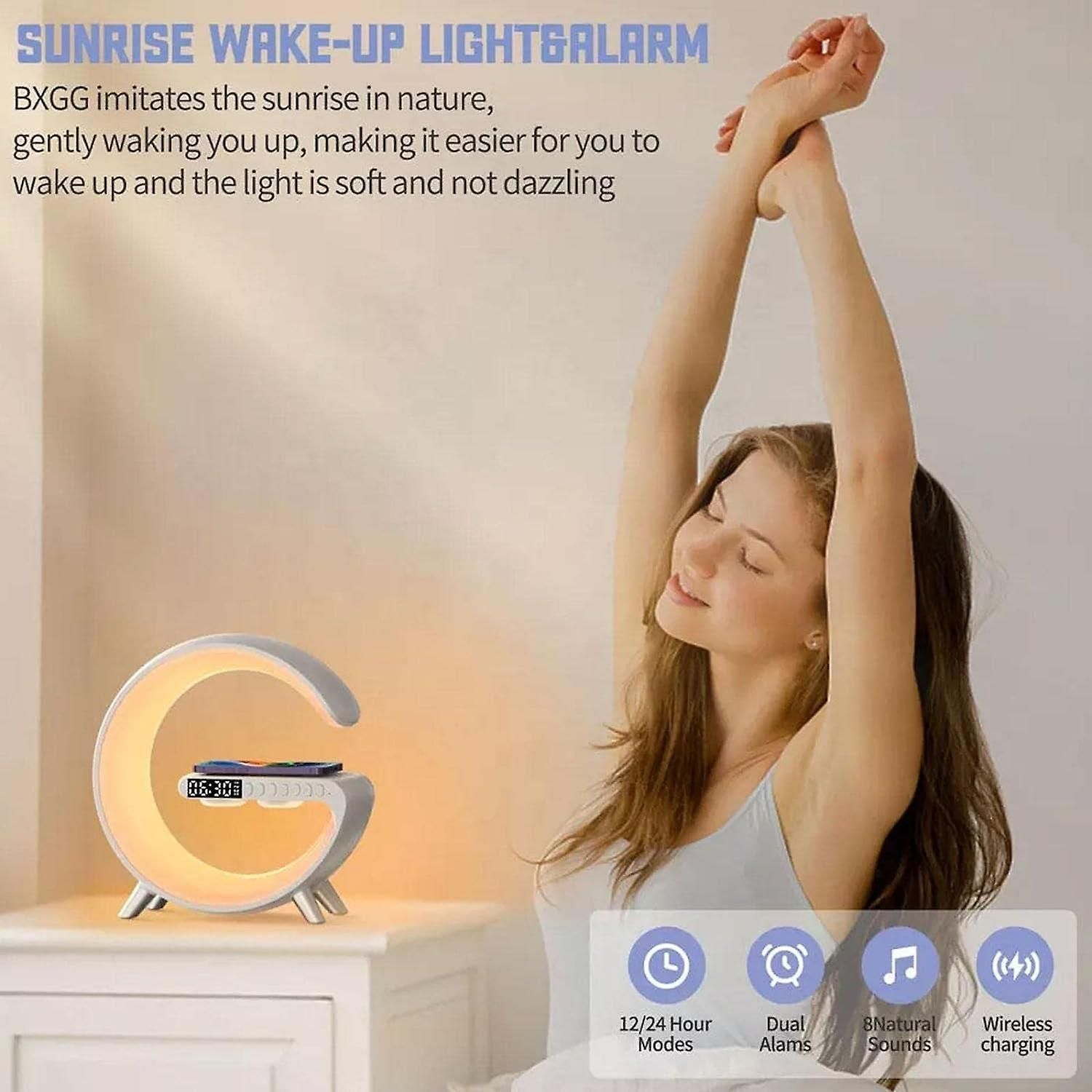 Machine Sonore Lumire Intelligente Rveil Lever Du Soleil R... - 4