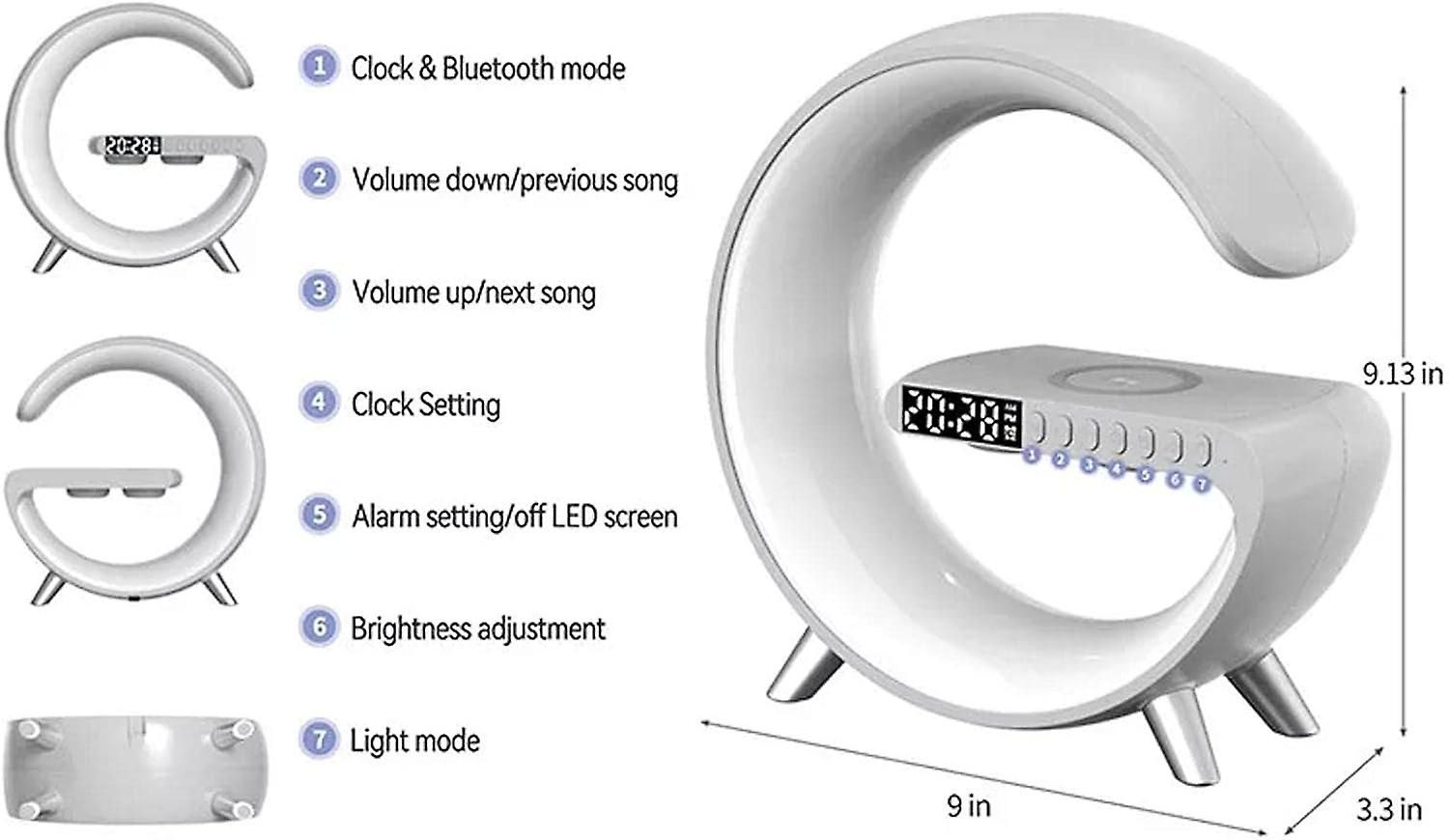 Machine Sonore Lumire Intelligente Rveil Lever Du Soleil R... - 5