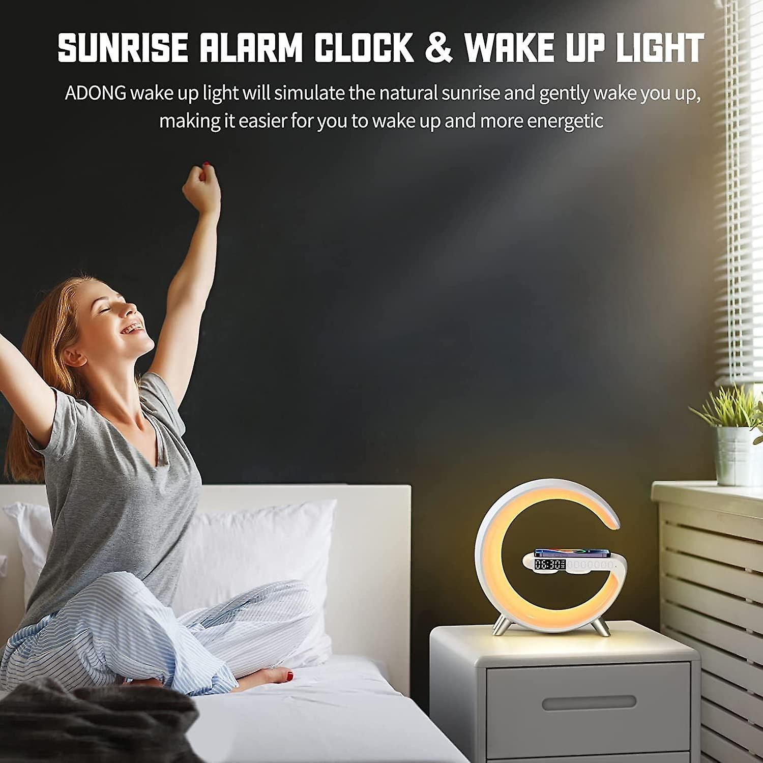 Machine Sonore Lumire Intelligente Rveil Lever Du Soleil R... - 5