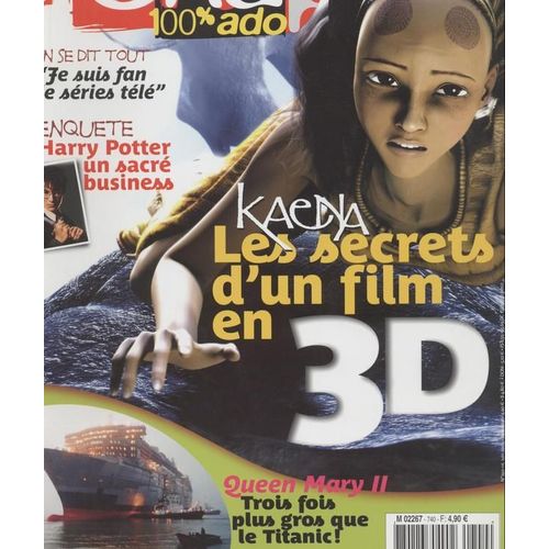 Okapi N° 740 : Kaena:" Les Secrets D'un Film En 3d."