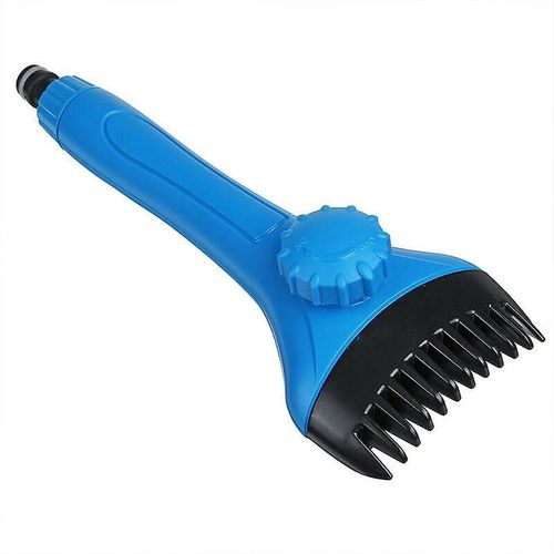 Nettoyeur de filtre de piscine, brosse de piscine 1 pièce (bleu)