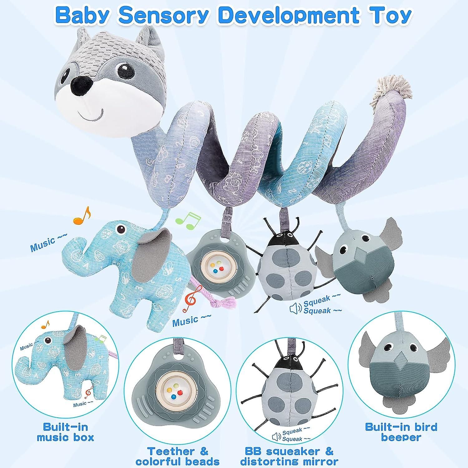 Landau Jouets Pour Bbs Poussette Enveloppante Poussette/Be... - 2
