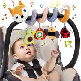 Acheter Hochets suspendus doux pour bébé, jouet de décoration d'éducation  précoce, jouets de voiture interactifs pour bébé, jouets de landau pour  poussette, siège d'auto, filles, garçons, nourrissons