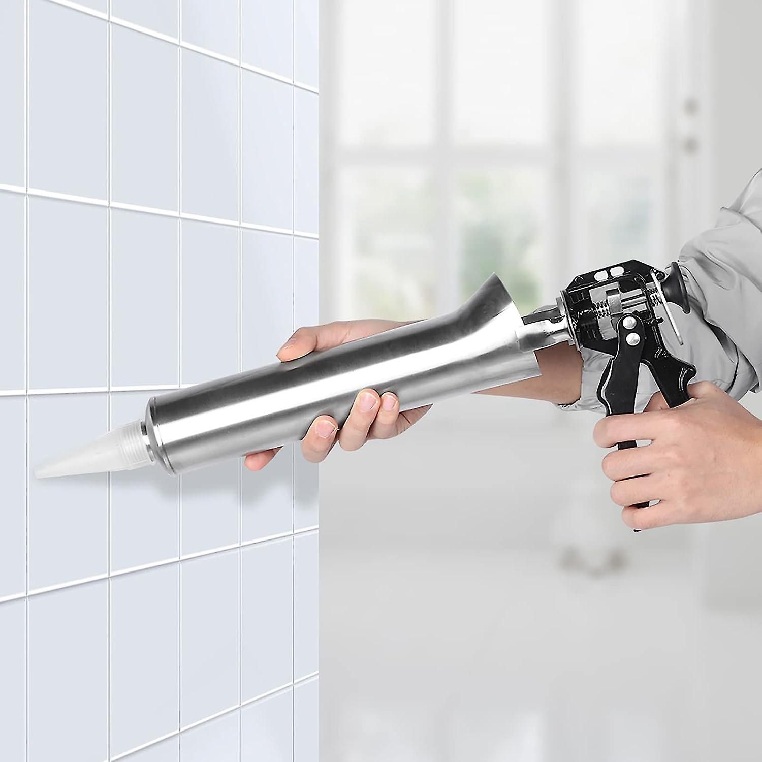 Pistolet De Calfeutrage Manuel, En Acier Inoxydable, pais, ... - 4