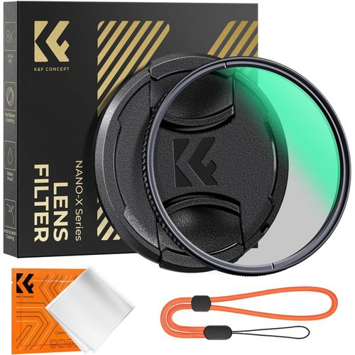 62Mm Filter Polarisant Cpl Et Bouchon D'Objectif Et Chiffon De Nettoyage Et Courroie lastique Pour Appareil Photo Camra Reflex Numrique[GOP6254131]