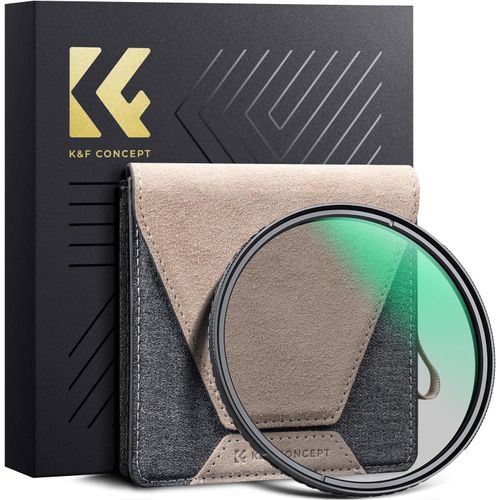 62mm Filtre Polarisant Cpl En Cuivre Ultra Fin Hd Impermable Anti Des Rayures Avec tui Pour Objectif Appareil Photo (Nano-X Pro)[Gop6255104]
