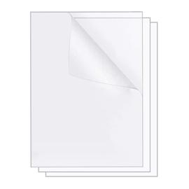 Feuilles de plexiglas acrylique moulé blanc de 6 mm d'épaisseur (6