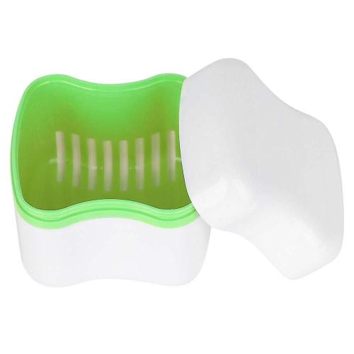 Boîte De Prothèse Dentaire, Boîte De Rangement De Fausses Dents Avec Appareil Dentaire À Écran Filtrant Multicolore