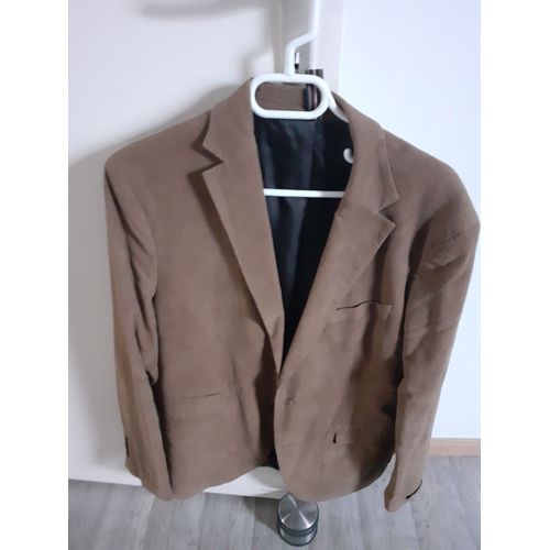 Veste Homme Velours Marron