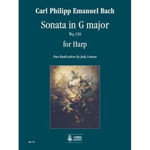 Carl Philipp Emanuel Bach, Sonata For Harp In G Major Wq 139, Édition Ut Orpheus