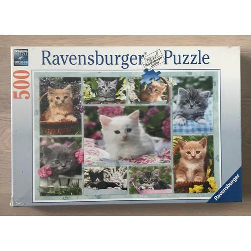 Puzzle Ravensburger 500 Pièces Chatons