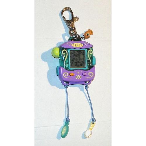 Animal Interactif Littlest Petshop Tamagochi Violet Balle De Tennis Chat Lps Hasbro