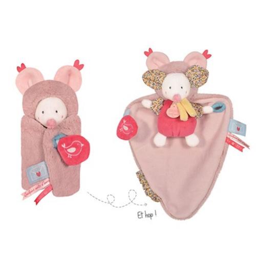 Doudou Souris Doudou Et Compagnie Super Héros Cape Cocon Peluche Jouet Bébé 