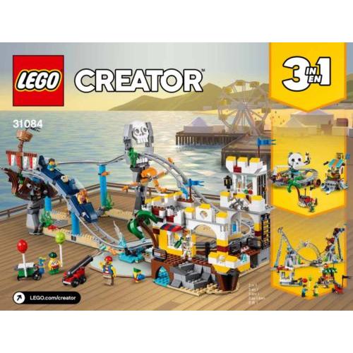 Lego Creator Notice / Instruction Pirate Roller Coa (13018) Brick Bank