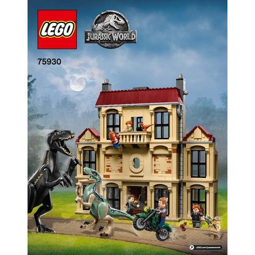 Lego Jurassic World Indoraptor Rampage Notice / Instruction (75930)