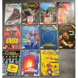 Anciennes Revues « Le Courrier De L’Unesco » Année 1992 Complète, En Excellent État