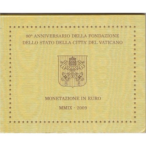 Vatican Coffret Officiel Bu 2009+++ Neuf+++Rarissime+++