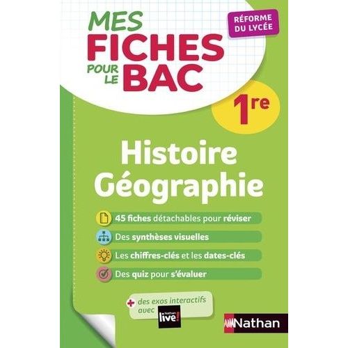 Histoire Géographie 1re