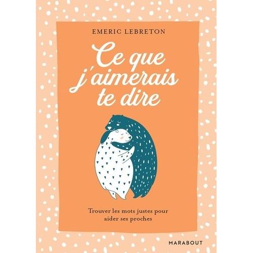 Ce Que J'aimerais Te Dire