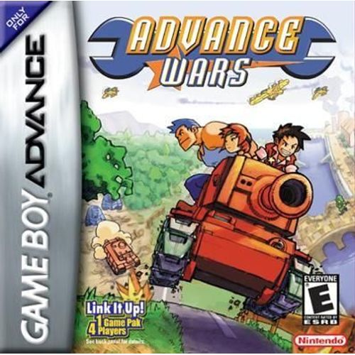 Advance Wars - Ensemble complet - Game Boy Advance - allemand