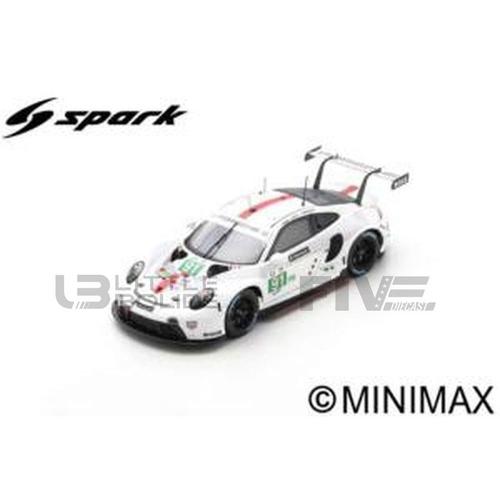 Spark 1/43 S8645 Porsche 911 Rsr-19 - Winner Lmgte Pro Class Le Mans 2022 Diecast Modelcar-Spark