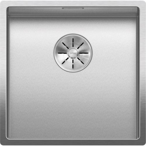 BLANCO 523385 Claron 400-U Évier de cuisine en acier inoxydable Durinox Largeur du bac 400 mm