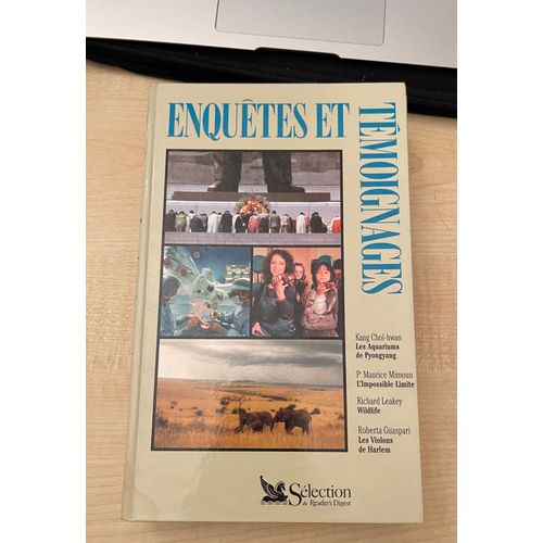 Enquêtes Et Témoignages - Les Aquariums De Pyongyang (De Kang Chol-Hwan); L'impossible Limite (De Pt Maurice Mimoun); Wildlife (De Richard Leakey); Les Violons De Harlem (Roberta Guaspari)