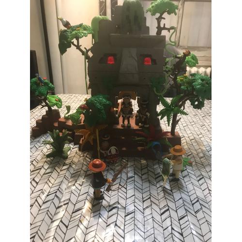 Playmobil 3015 Le Temple De La Jungle Aventuriers Explorateurs Vintage