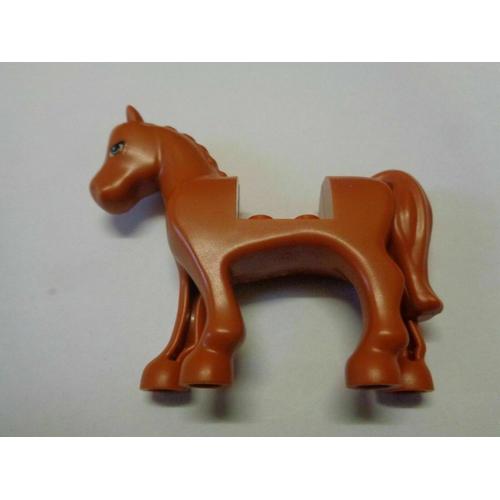 Lego Minifig Animal Cheval Horse (93083) 93083c01pb01