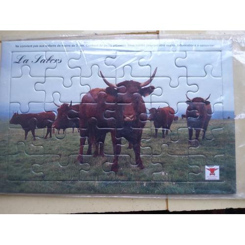 Petit Puzzle Vache La Salers
