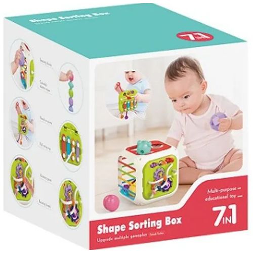 Jouet Bebe Ibi-Irn - Boîte De Rangement De 7-In-1 À Usages Multiples