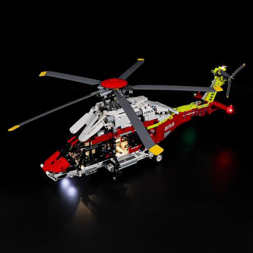 Kit D'éclairage À Led Pour Lego Technic L'hélicoptère De Secours Airbus H175