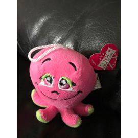 Doudou Peluche Pieuvre Rose Et Verte Moi J Aime La Fête 10cm