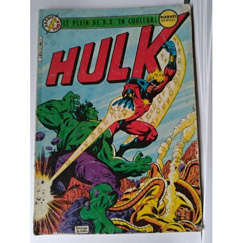 L Incroyable Hulk N°11 1984 Par Aredit